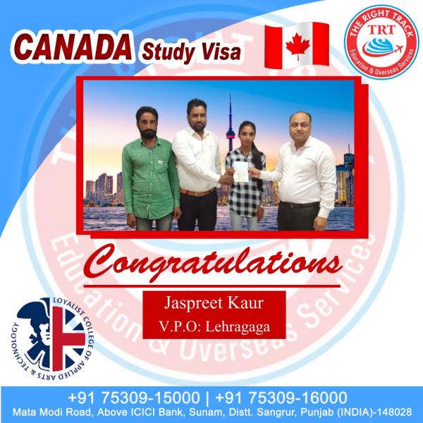 JASPREET KAUR CANADA VISA