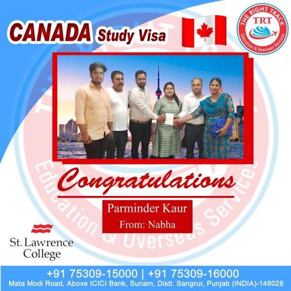 PARWINDER KAUR CANADA VISA