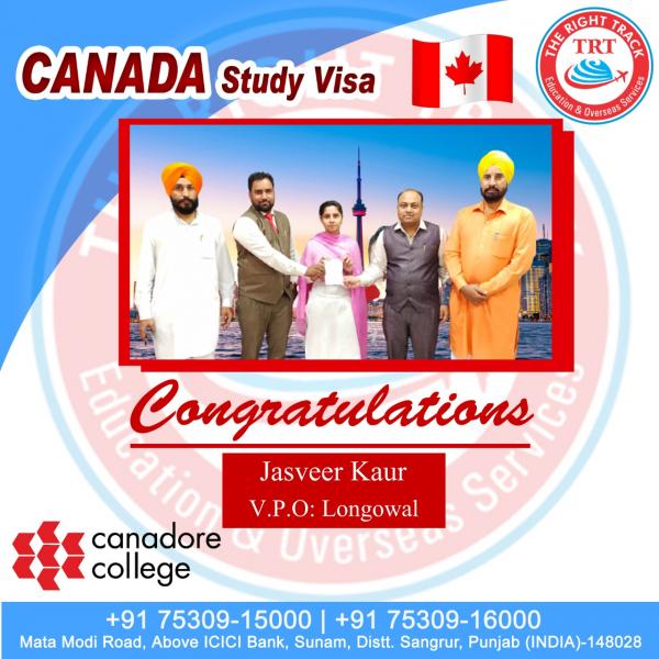 JASVEER KAUR CANADA VISA