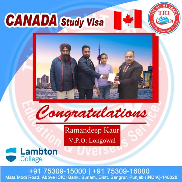 RAMANDEEP KAUR CANADA VISA
