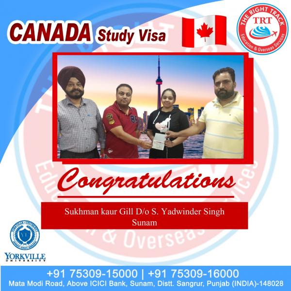 SUKHMAN KAUR CANADA VISA