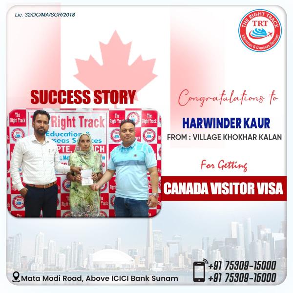 HARWINDER  KAUR VISITOR VISA