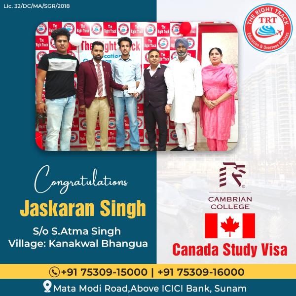 JASKARAN SINGH CANADA VISA
