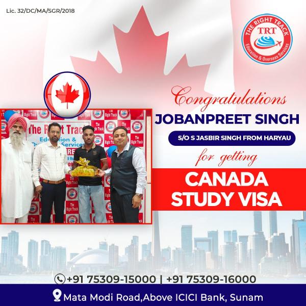 JOBANPREET SINGH CANADA VISA