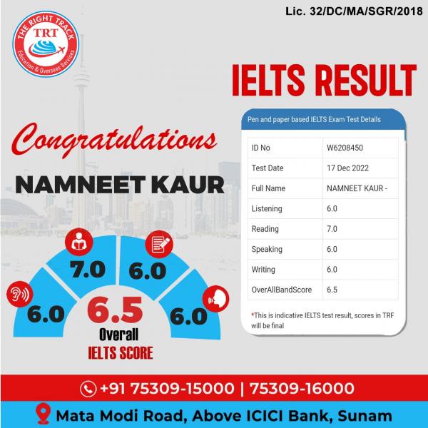 NAMNEET KAUR IELTS