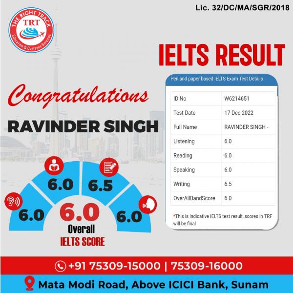 RAVINDER SINGH IELTS