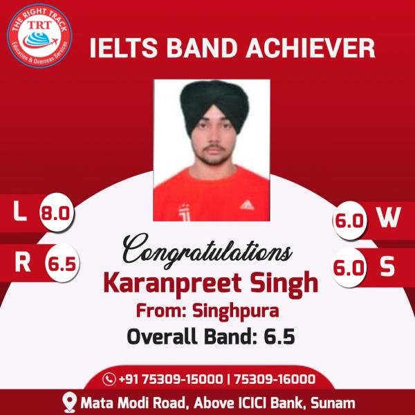 KARANPREET SINGH IELTS