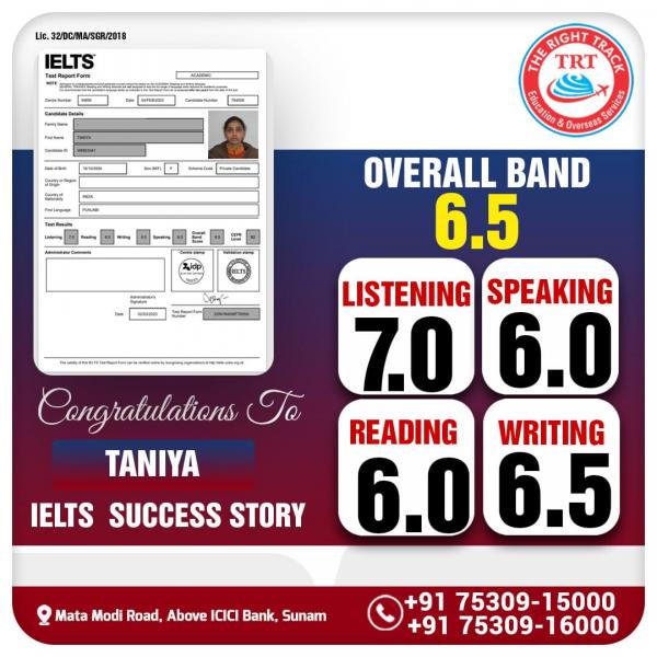TANIYA IELTS TRF