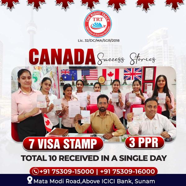 CANADA 7 VISAS IN A DAY